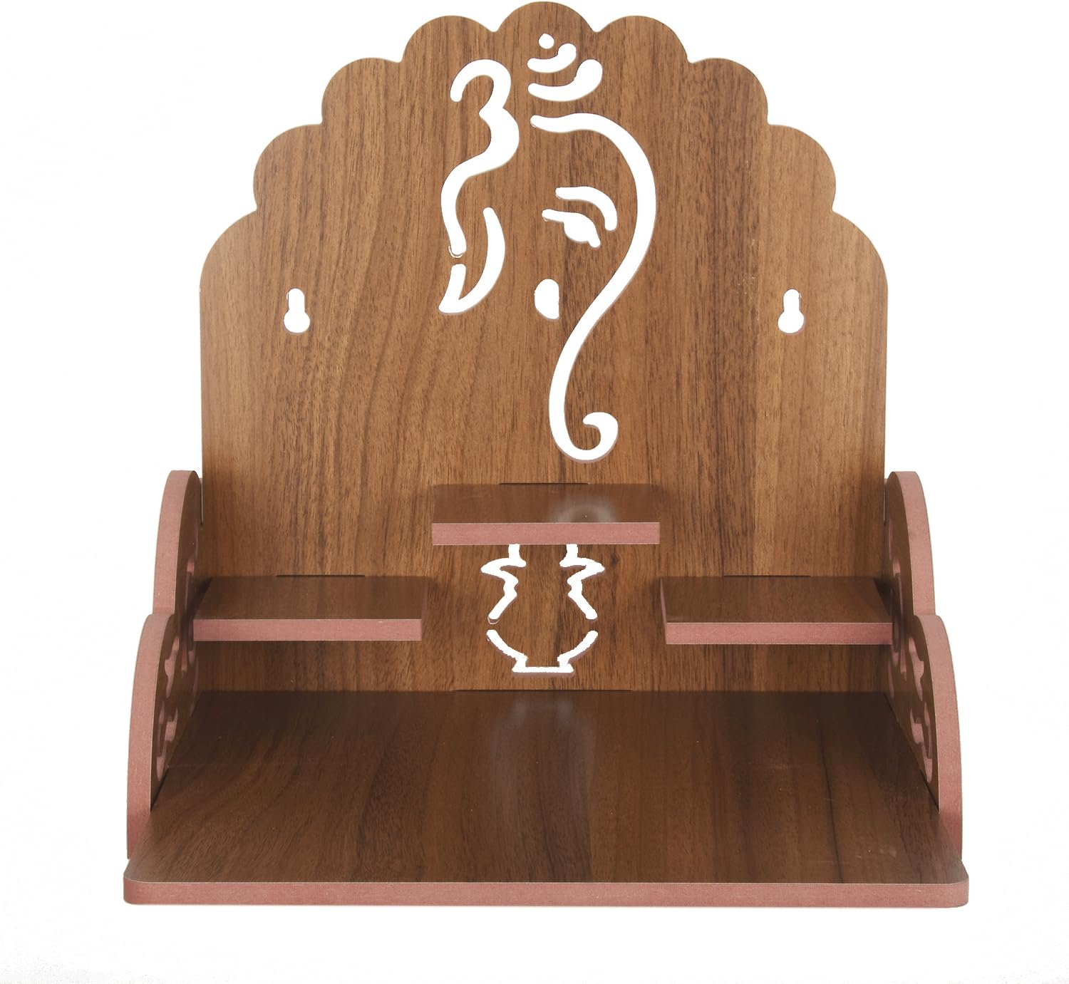 VINAYAK Home and Decor Wooden Home Temple,Versatile Wood Pooja Ghar, Blending Elegance with Functionality 160
