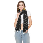 SAHIL SCARF Premium Multicolor Scarf Lightweight & Comfortable for All Seasons Combo of 5 (180x55cm)