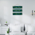 Artvibes Positve Mind Designer Wall Hanging Wooden Art | Quotes Decor Item | Wall Poster | Office Decor | Inspirational Quotes Wall Art | Mdf Wall Decoration | Wall Accents | Gift Items (WH_5310N)