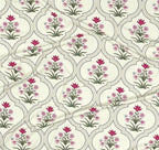 BSB HOME® 220 TC Premium Cotton Printed Pillow Covers | Ultrasoft Breathable Envelope Closure| Pack of 2 Pillow Covers King Size (White & Pink Flower, 20 x 30 Inches)