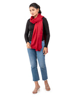 Naureen Women Luxurious Classic Plain Shawl, Warm and Soft, 40x80 inch, Unisex Colors