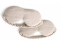 Amfs Store Velvet Neck Pillow with Eye Mask & Ear Buds, 3 in 1 Combo Pack (Multicolored) Pack of 1