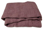 Iba & Isba Women's Plain Crinkled Scarves, Stoles, Hijabs (76 x 36 inch) (Mauve)