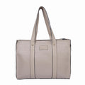 NUBUFF FASHION Womens croco Textured Shoulder Tote Bag (Beige)