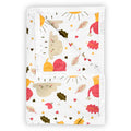 Divine Casa Pure Cotton Printed Single Dohar | 120 GSM | Soft & Lightweight Throw Blanket | Cozy & Breathable Bedding | All-Season Comfort | 210 x 140 CM, Marlin White Kafalo