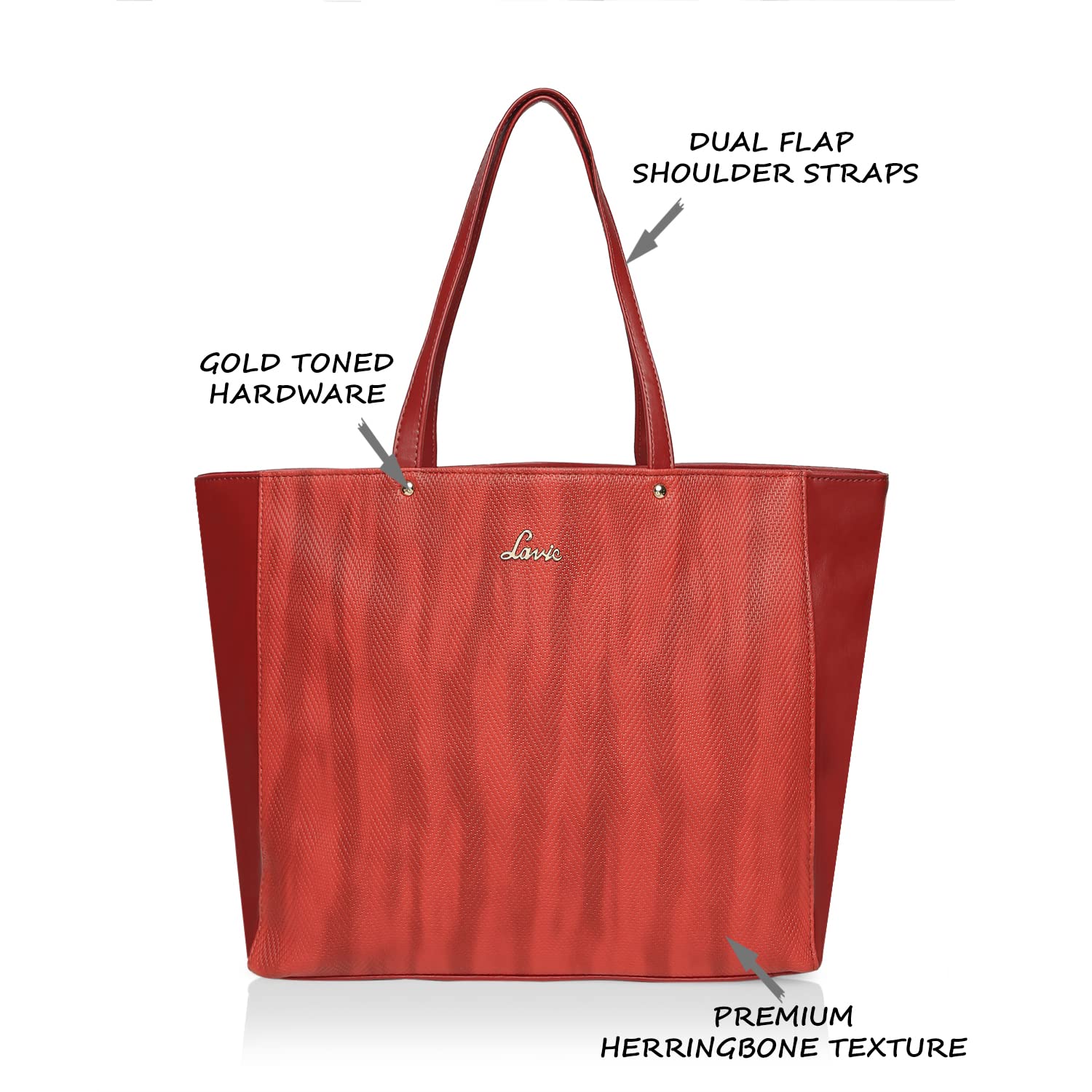 Lavie Women's Malnov Tote Handbag (Red)