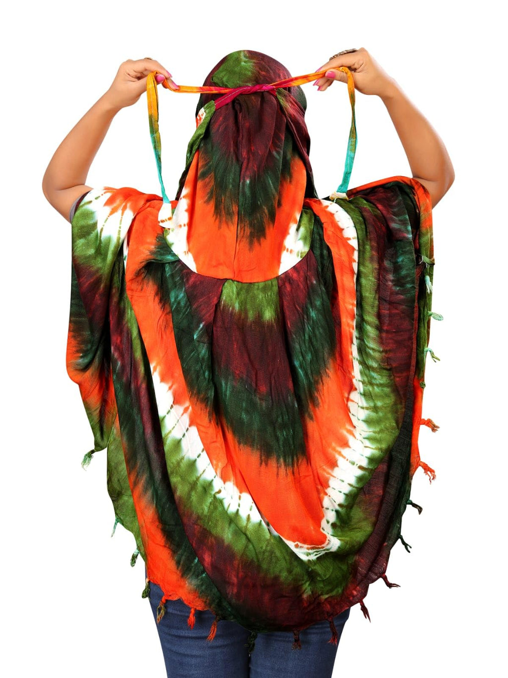 MURLIDHAR ENTERPRISE Pure Cotton Long Scarf Cum Mask With Sun Protection Cover Face Cotton Mask scarves (multi 55)