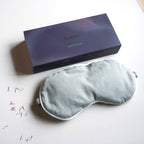 Kinavu Living Grey Dawn Natural Mustard Seed Weighted Eye Mask