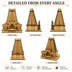 Shri Ramanathaswamy Rameshwaram Temple Replica | 5 x 4 x 3.5 Inch