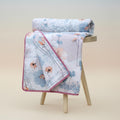 Loreto 100% Cambric Cotton Dohar Single Bed, AC Blanket, 58 x 88 inches Kafalo