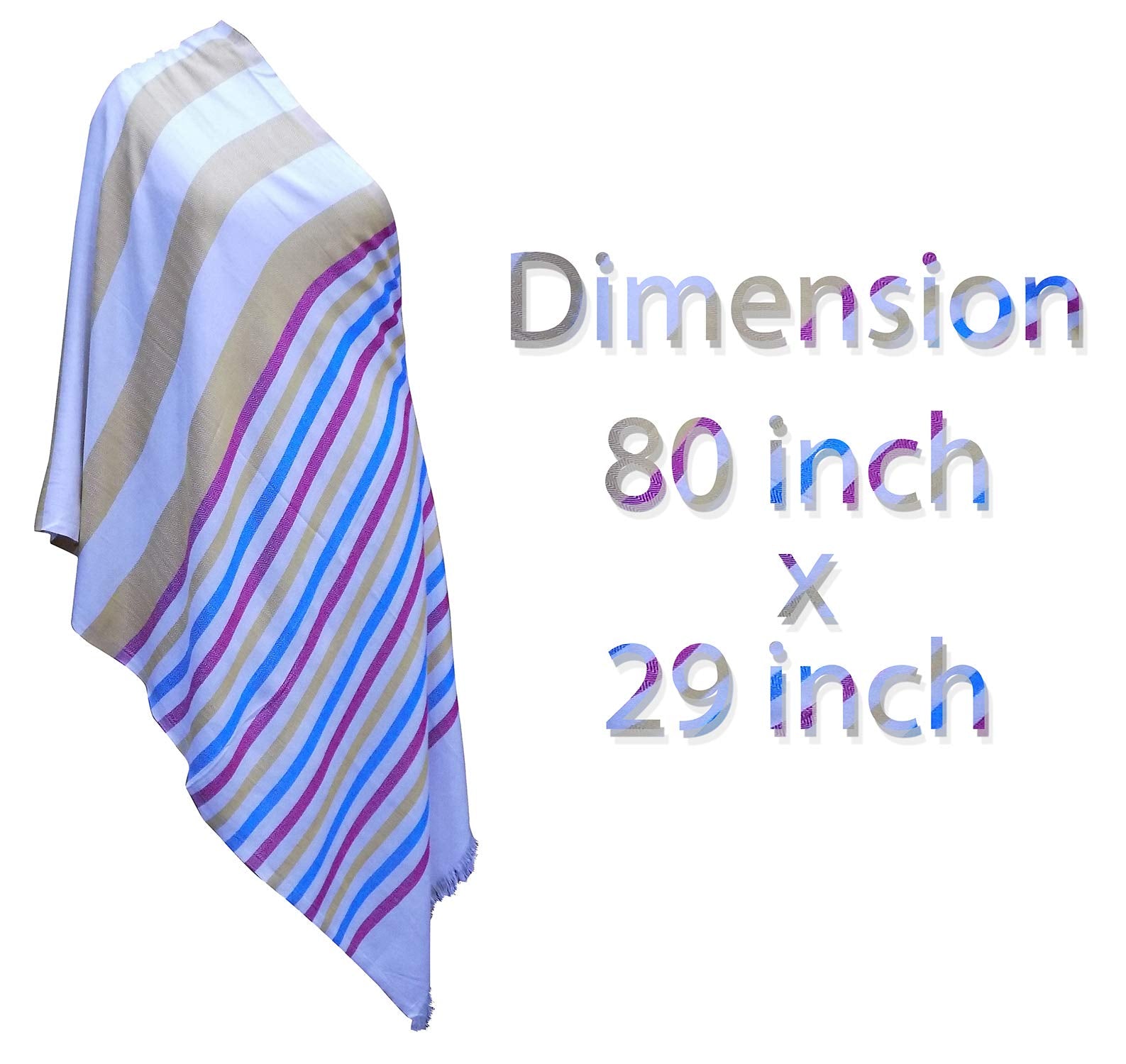 Kabello Winter Woolen Shawl For Women Pack Of 1 (M4)