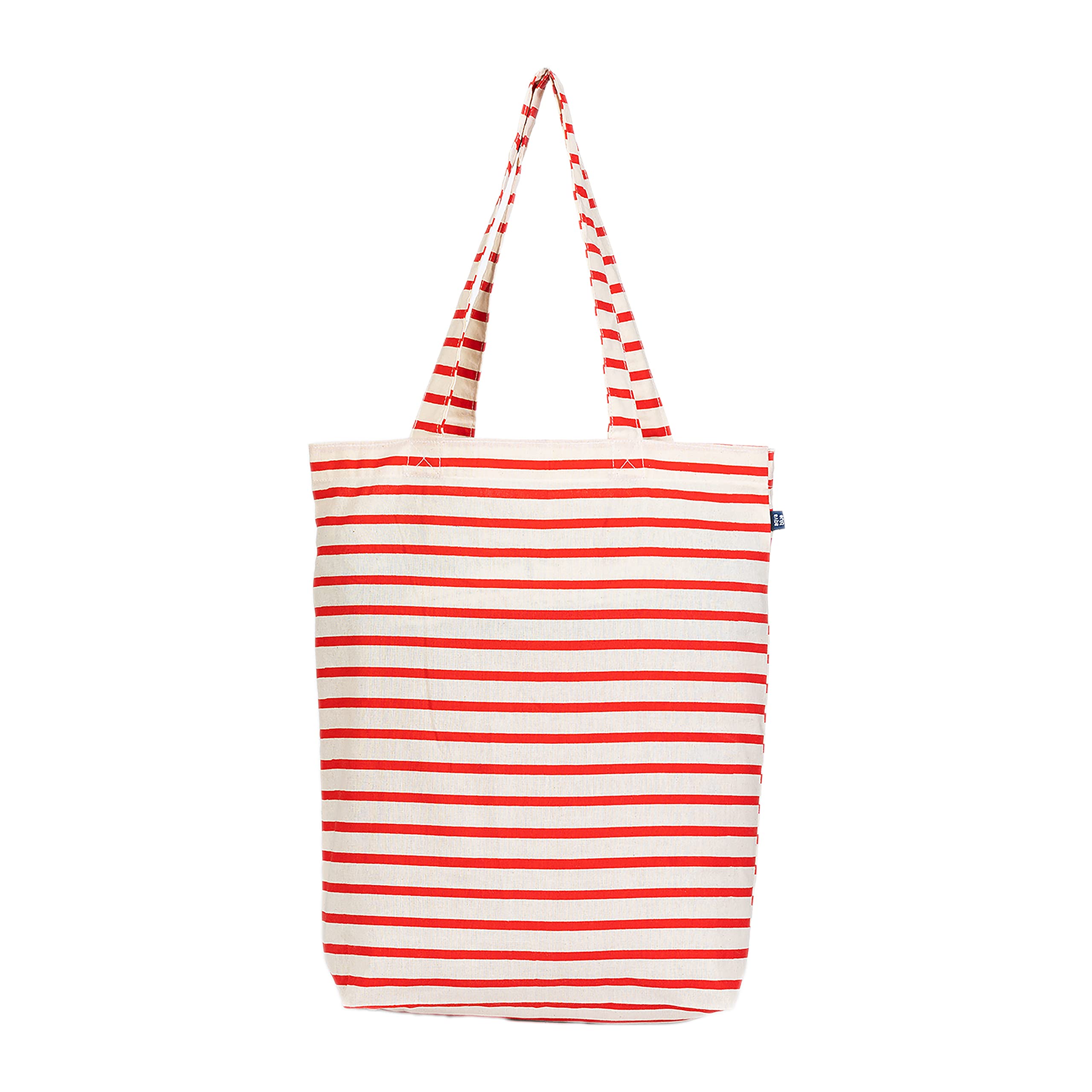 AQVA Printed Pack of 3 Cotton Tote Bag for Women | Trendy Stylish Multipurpose Handbags for Daily Use | Shoulder Bag for Shopping, Beach, Travel and Grocery | Set 3