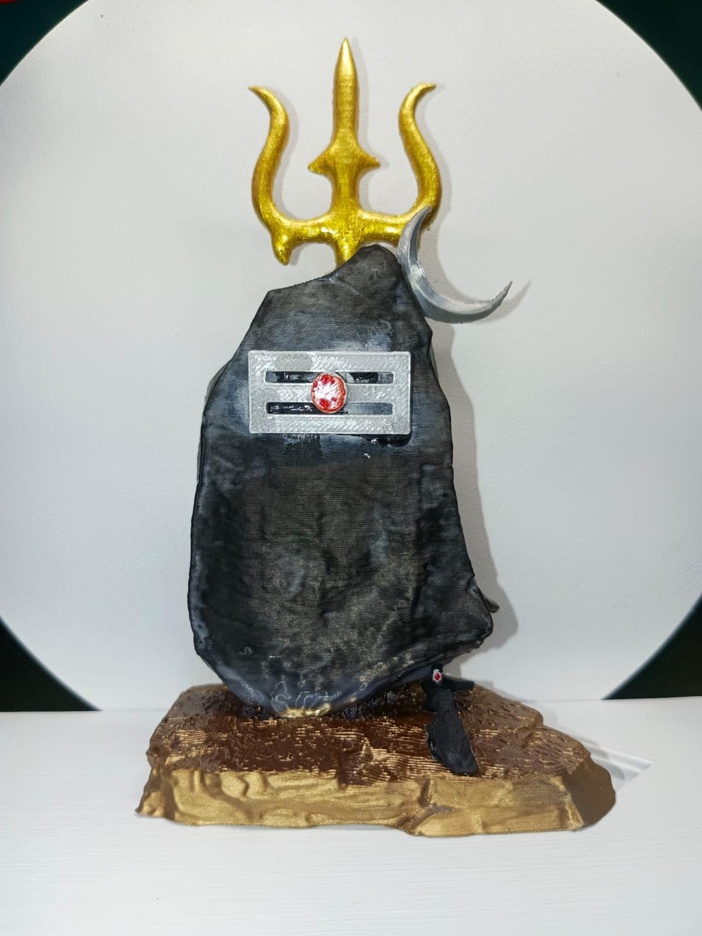 The Emperor of PARVATHAM Sathuragiri Periya Mahalingam Statue – Miniature Divine Replica (Large)