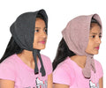 Goodluck Woolen Maternity Muffler for Women | Pack of 2 | Multicolor (Designs May Vary) | Winter Scarf | Size: 31.5 × 10 Inches