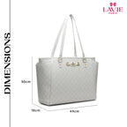 LAVIE PARIS Women's Adele 15 Inch Laptop Tote Handbag | Tote Bag for Work | Ladies Purse | Stylish Shoulder Bag | Gift for Women