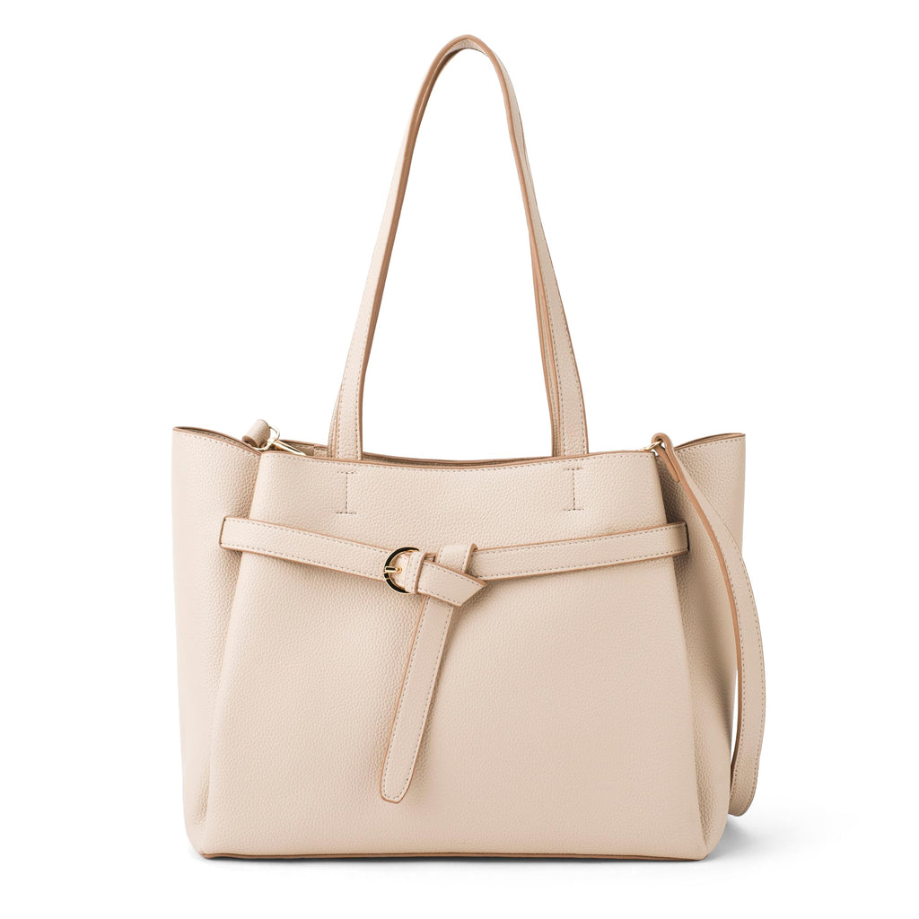 Lino Perros Women Avril Timeless Beige Tote Bag