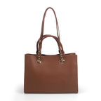 Mochi Women's Brown Aveline Tote Handbag(66-740)