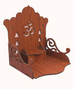 MANDIRAM SSI Fully Handmade Beautiful Small Wooden Home and Office Temple