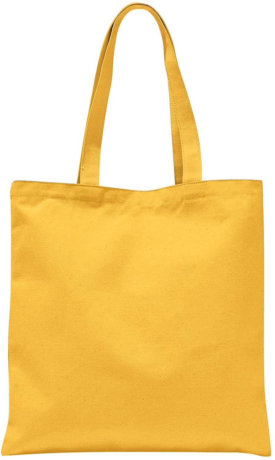 BSD Organics 100% Cotton Reusable Shopping Bag - Yellow