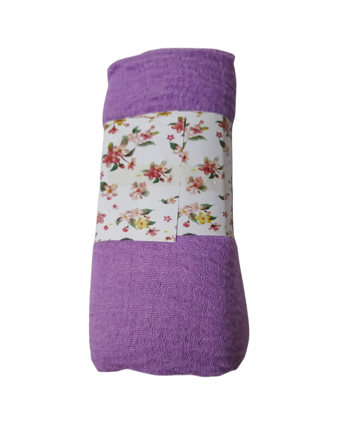 Iba & Isba Women's Plain Crinkled Scarves, Stoles, Hijab (76 x 36 inch) (Iris Purple)
