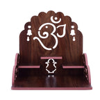 VJ SONS Beautiful MDF Wooden Temple Home Temple Pooja Mandir Wall Hanging and Table Top Home Mandir Temple Home Decor Beautiful Wooden Temple (White6 6)