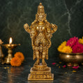 ARTVARKO Brass Dhanavantari Idol The Physician of Gods Dhanvantri Dhanwantri Statue for Home Décor Office Décor 6 Inches