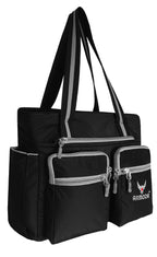 ARMODA Multipurpose Women Shoulder And Classic Tote Bag (Black)