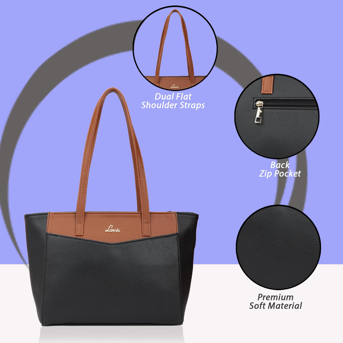 Lavie Women's Tula Tote Bag | Ladies Purse Handbag