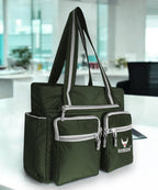 ARMODA Multipurpose Women Shoulder and Tote Bag (Green)