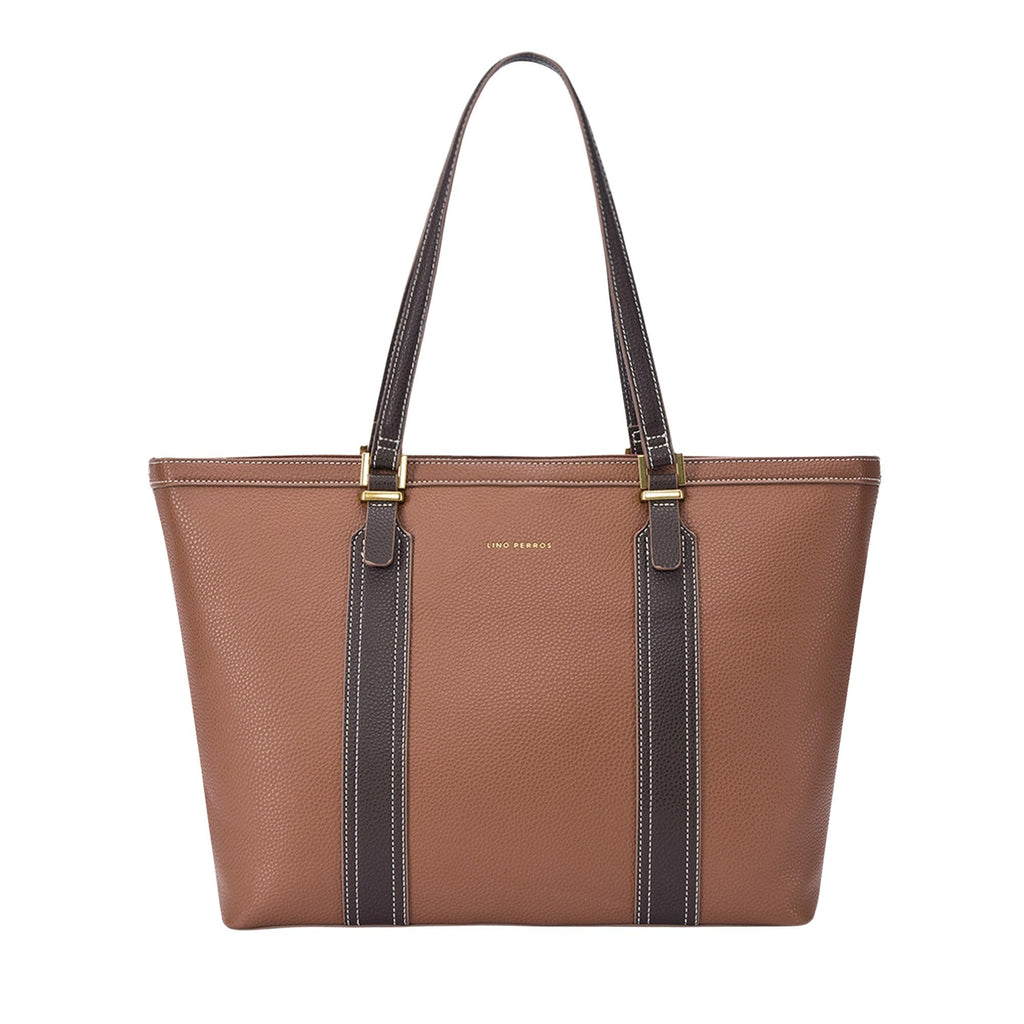 Lino Perros Monroe Florence Tan Tote Bag