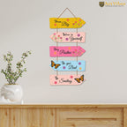 Artvibes Motivational Quotes MDF Wood Wall Hanger Ornaments | Quotes Decor Item | Motivational Wall Decor | Wall Accent | Graphic Art | Gift Items | Office Wall Decoration Items (WH_7309N)