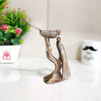 KridayKraft Love Birds Couple Kissing Sitting on Tree Branch Showpiece for Home Decor Statue Love for Romantic Gift to Boyfriend,Girlfriend,Wife,Friends,Decoration Idol,Showcase,Office Decoration...