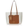 Lavie Luxe Women's Monogram Bliss Tote Handbag | Tote Bag For Work | Ladies purse | Stylish Shoulder Bag | Gift For Women