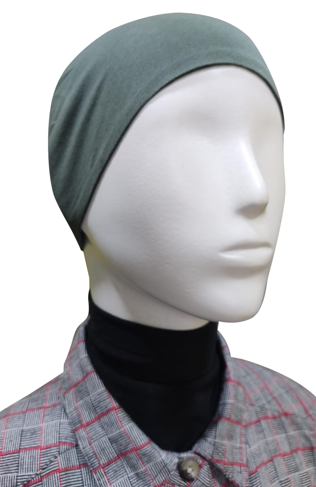 TCP TheClothesPeople Premium Hijab Scarf Inner Cap for Modesty and Comfort-16+Years Womens (Sage Green)