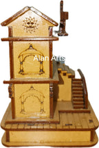 Badrinath 3D Wood Temple Model for Home/Office/Shop and Home Decoration !!
