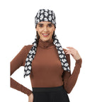 The Headscarves Premium Cotton Printed Headscarf for Women – Soft Chemo Headwear, Stylish Hijab Cap, Breathable Headwrap for Hair Loss, Modest Fashion Scarf & Cancer Turban