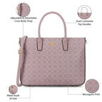 Lavie Women's Mono Raily Large Tote Handbag | Tote Bag for Work | Ladies Purse | Stylish Shoulder Bag | Gift for Women