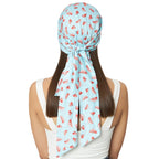 The Headscarves Cotton Female Beautifull Printed Headwraps Headscarf for Women Free Size, Multicolor