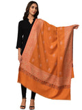 Pashmoda Women Firoza Woven Design Jamawar Shawl (Size 101X203 CM)