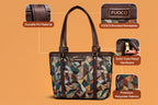 FUOCO Stylish Handbags & Tote Bags for Women – Large Capacity Shoulder & Crossbody Side Bag with Adjustable Strap & Zipper Closure for Office, Work, College & Travel