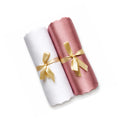 Leaf & FEATHER™ Muna Satin Hijab Scarf for Women | Satin Hijab Set Pack of 2 | 200 x 70 cm | Silky & Lightweight | Elegant Daily Wear & Occasion (13. Dusty Lavender + Pearl Silver)