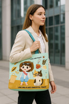 KeepCart Stylish Professional Premium Tote Bag for College, Office, Travel, Shopping, Daily Use Zipper Handbag For Women