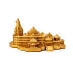 Pavitra Uphaar Ram Mandir Temple Idol | Gold Plated Sacred Ayodhya Ram Mandir | 20 cm Long Pooja & Home Décor