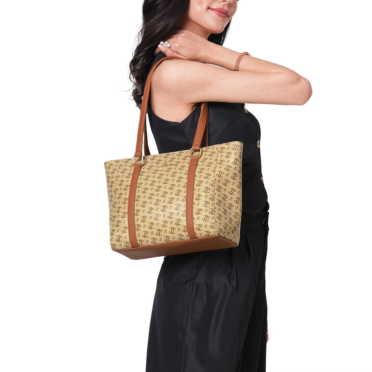 Lavie Women's Betula Tote Handbag | Ladies Purse Handbag | Bag for Women | Rakhi Gift for Sister