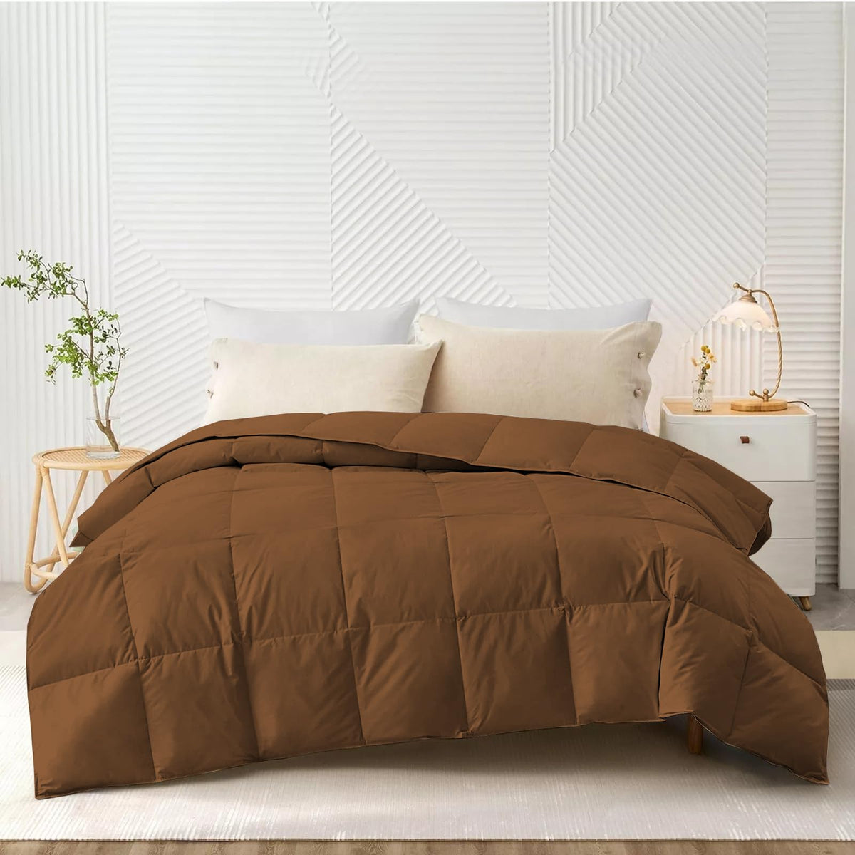 AYANSHI BEDDING Super Soft 100 GSM Ac Blanket/Ac Comforter Single Bed Summer Comforter Microfibre Lightweight (60 X 90 Inches) - Single Bed Comforter - Chocolate Brown Color Kafalo