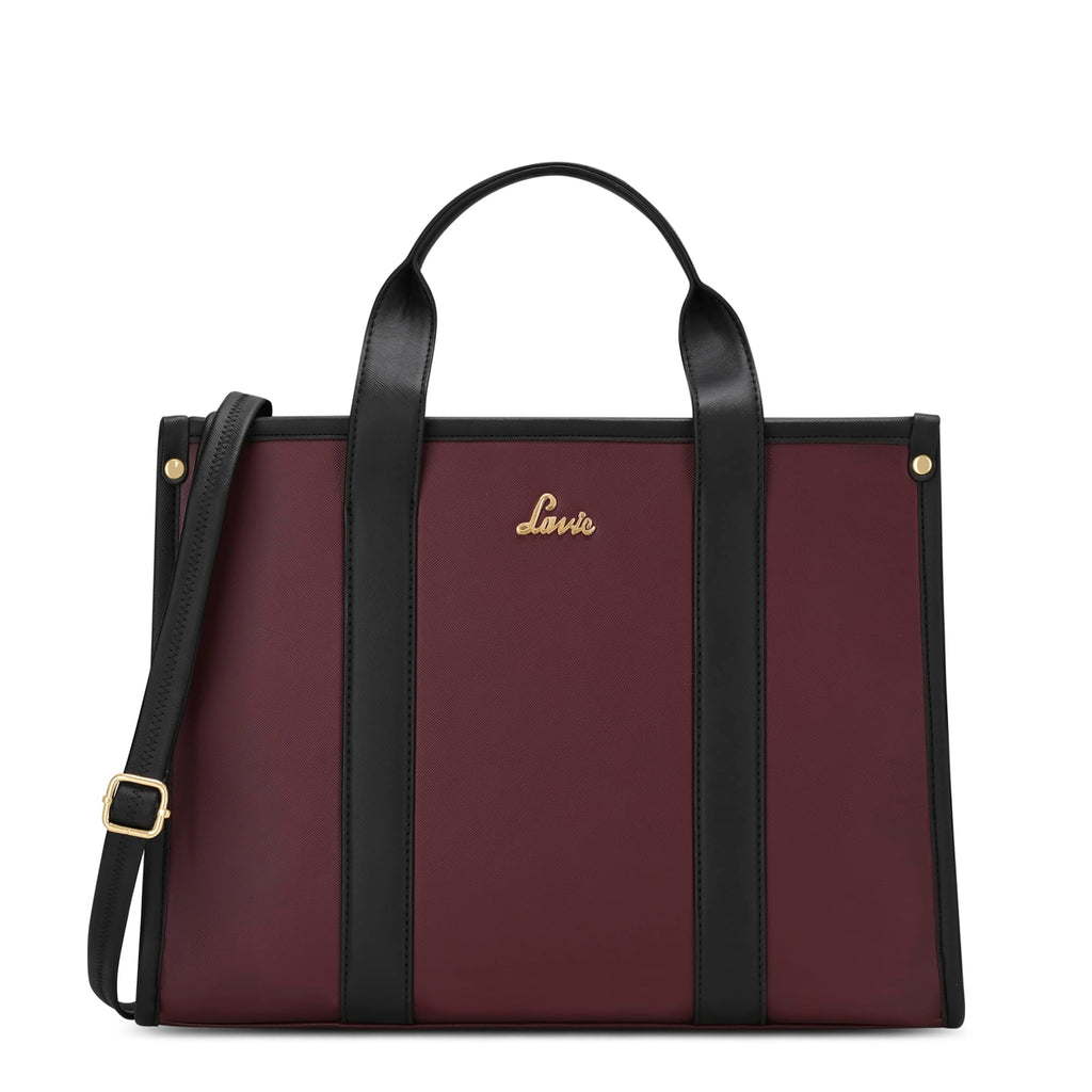 Lavie Women's Luxa Colourblock Pro 15 Inch Laptop Tote Handbag | Tote Bag for Work | Ladies Purse | Stylish Shoulder Bag | Gift for Women