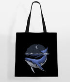 The Purple Tree Beach Dreams Tote Bag With Ocean Theme For Womens - 1 Pc, Woman Tote Bag, Eco-Friendly Tote Bag, Underwater Wonder Tote Bag, Gifts For Women - Tote Bag, Blue
