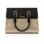 LOVHIDE Women’s Handbag Stylish Tote Bag for Women Elegant Shoulder Carry Bag with Double Handles and Spacious Design(Gold)