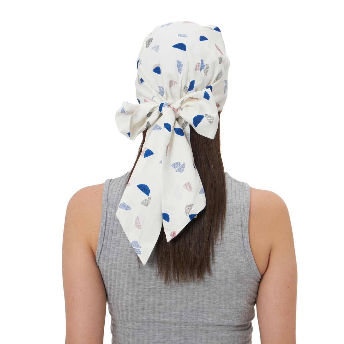 The Headscarves Cotton Printed Headscarf for Women – Soft Chemo Headwear, Stylish Hijab Cap, Breathable Headwrap for Hair Loss, Modest Fashion Scarf & Cancer Turban