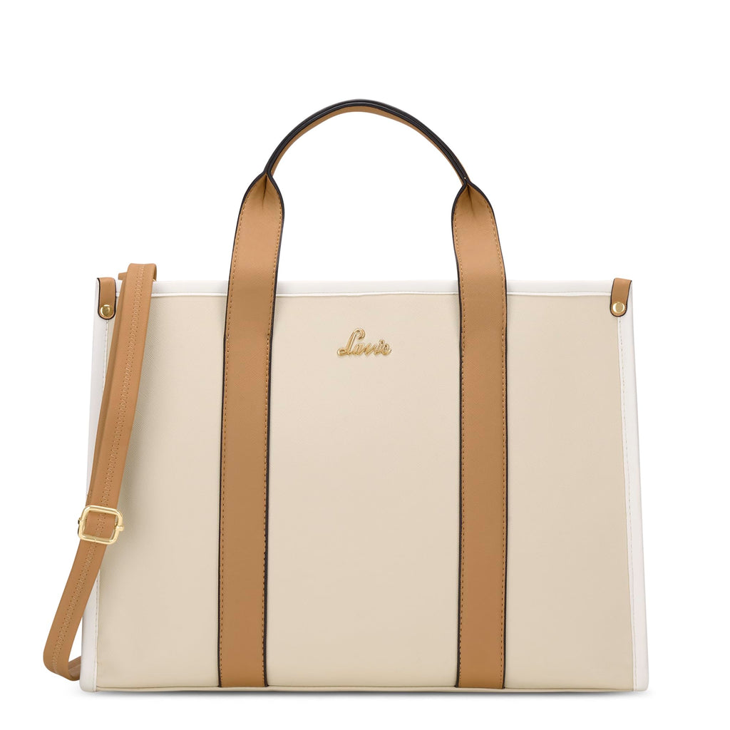 Lavie Women's Luxa Colourblock Pro 15 Inch Laptop Tote Handbag | Tote Bag for Work | Ladies Purse | Stylish Shoulder Bag | Gift for Women